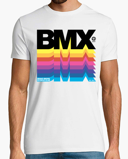 Playera Brave Bikers BMX Black