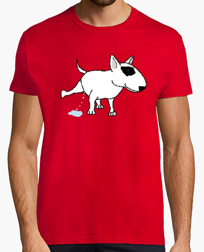 Playera bull terrier pis