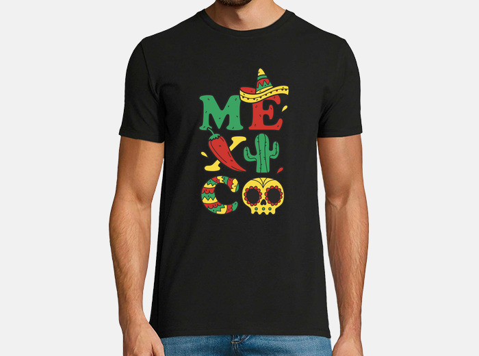 Playera de colores hombre clearance