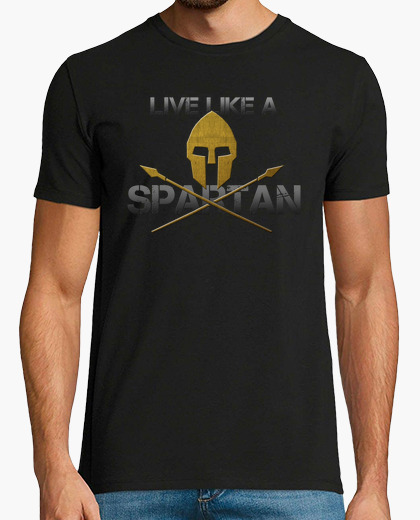 Playera Live like a Spartan!