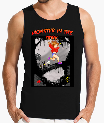 Playera Monster in the dark 1