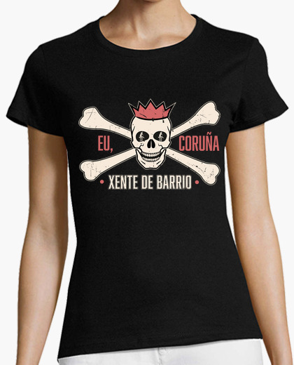 Playera Mujer, manga corta, negra,...