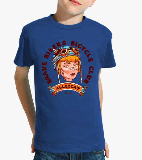 Playeras niños Brave Bikers Alleycat