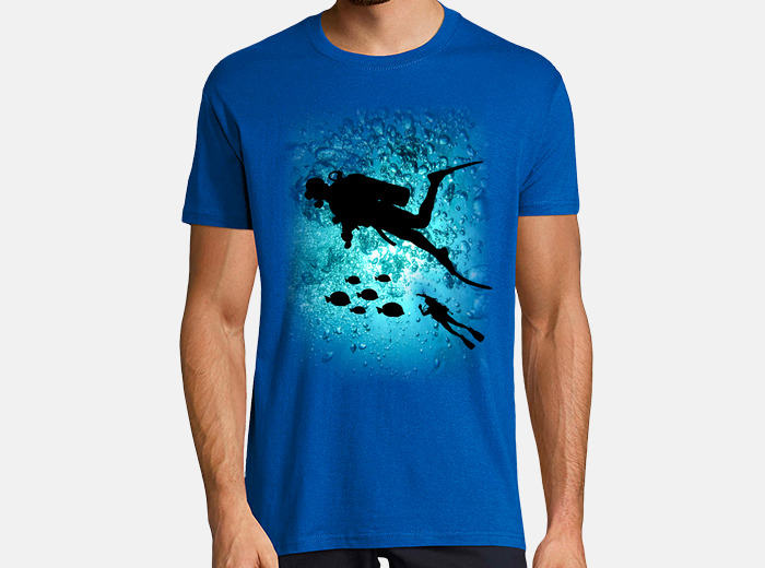 FB plongée sous-marine Tee le plus profond que vous allez Fantaisie Anniversaire Noël T-shirt Homme 