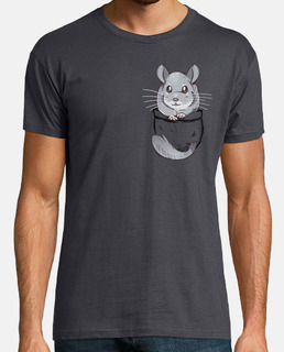 poche mignon chinchilla gris - chemise pour homme