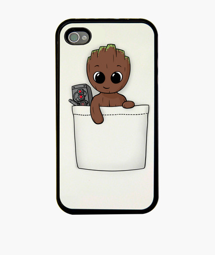 Pocket Baby Groot Iphone Cases Tostadora