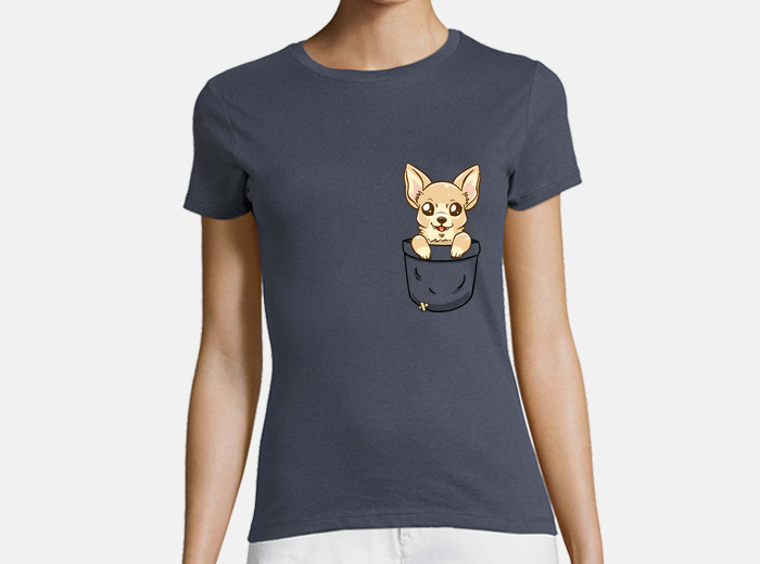 Chihuahua in store pocket t shirt