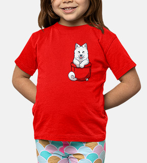 Pocket Samoyed - Kids shirt