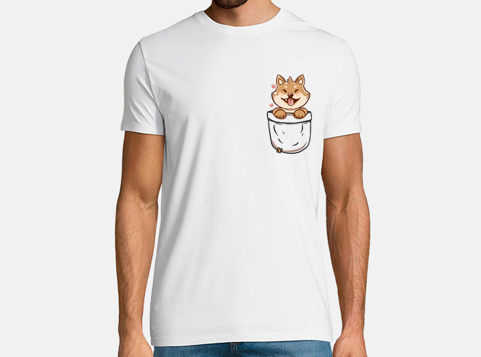 Details About Funny Shiba Inu Dog T Shirt Surprised Cat Expression Tee Men Women Summer Tops
