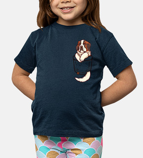 pocket st bernard - maglietta per bambini