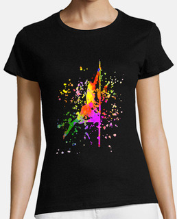 pole dance fitness color salpicadura pole dance