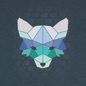T-shirt poly fox cold
