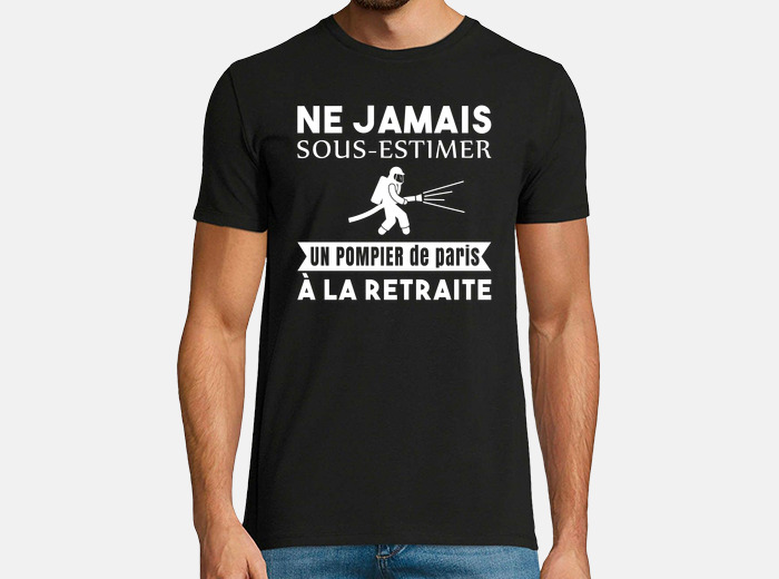 Tee shirt pompier de paris new arrivals