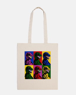 pop art dinosaur