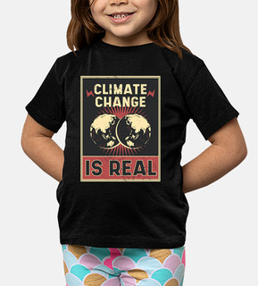 poster vintage del cambiamento climatic