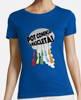 Pot començar la mascletà - chica