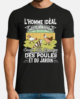 Poules Homme Ideal Cadeau Jardinier