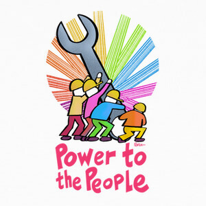 T-shirt power al people