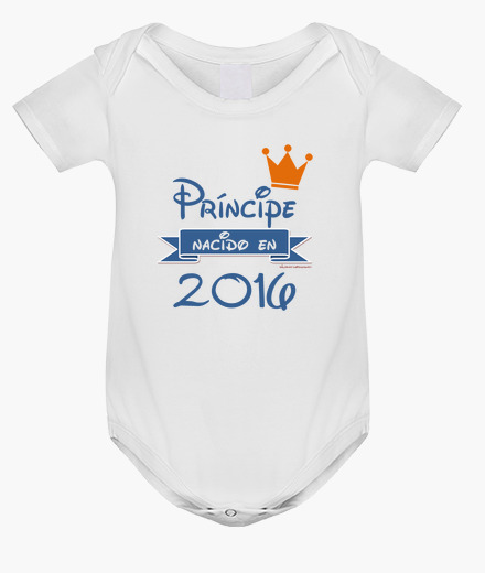 Prince born in 2016 baby's bodysuits
