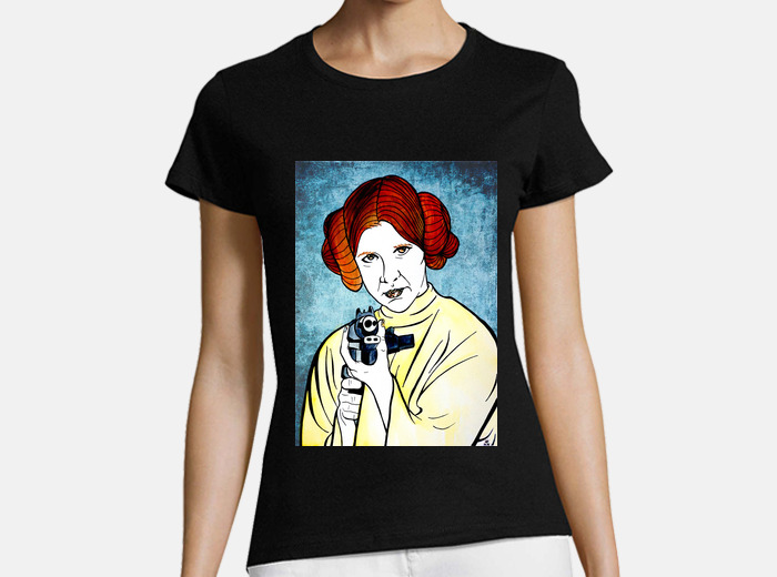 Camiseta leia star online wars