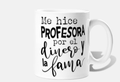 Profesora, profesion