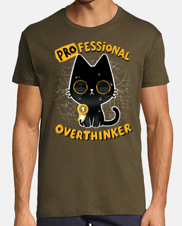 Professional overthinker - Stress cat
