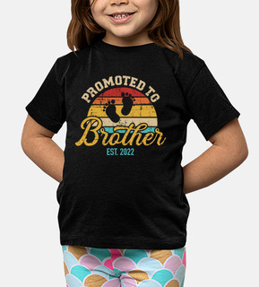 promoted to brother 2022 vintage retro
