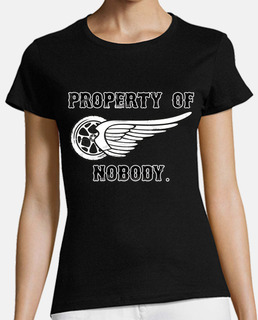 Property of Nobody - white outline