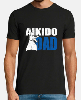 Proud Aikido Dad MMA Fighter Father Gift Idea