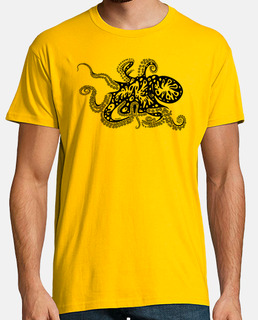 psychedelic octopus man