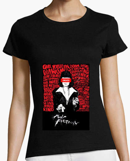 camiseta pulp fiction