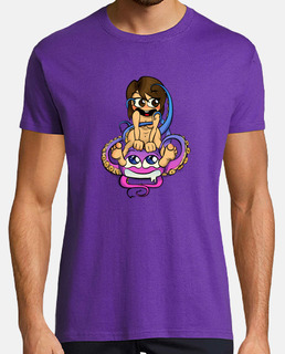 Pulpo lila pervertido.