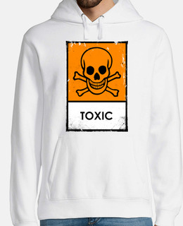 punk. danger skull toxic product