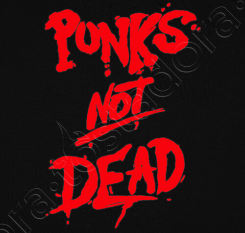 Camiseta Punks Not Dead Graffiti Latostadora