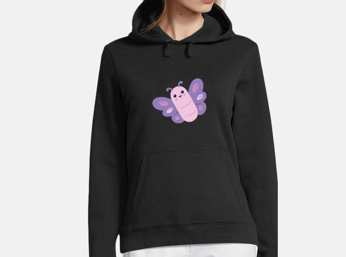 Purple butterfly online hoodie