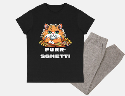 Purr-Sghetti Fun Cat in Pasta