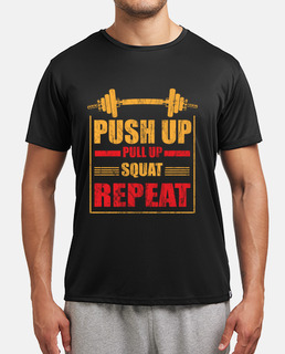 push up pull up squat repeat