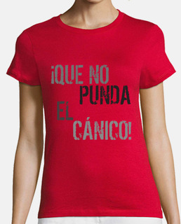 ¡Que no punda el cánico!