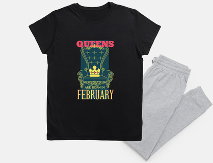 queens are born in february