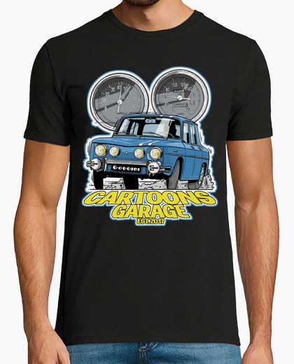 R8 gordini cartoons garage t-shirt