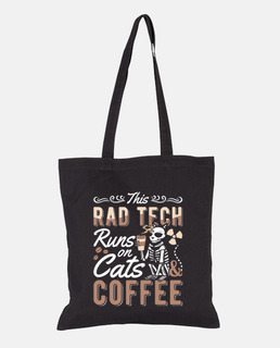 radiología rad tech corre gatos y café