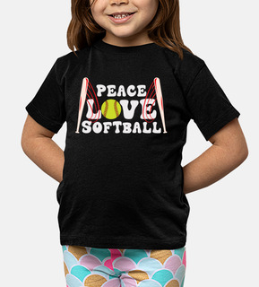 ragazze pace amore softball