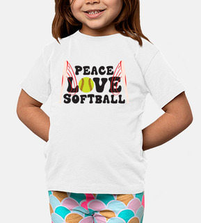 ragazze pace amore softball