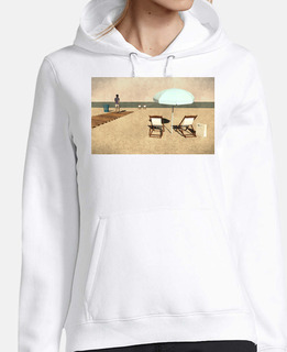 ragazzo da maglia no alla spiaggia