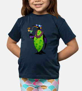 ragazzo pinguino tropicale