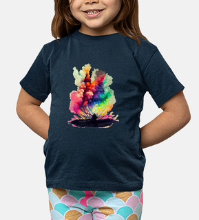 Rainbow explosion