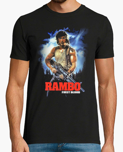 Tee shirt rambo Clearance