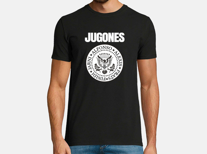 Playera ramones jugones negra laTostadora M xico