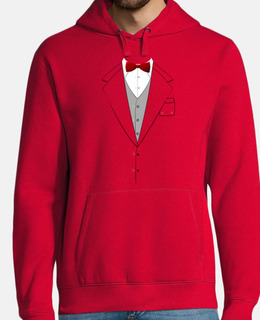 red bow tie suit