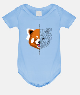 red panda minimalist